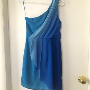 Blue Mini Cocktail Dress